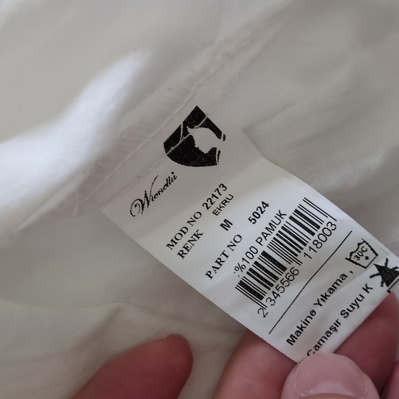 2 piece summer outfit linen cotton shorts and blouse - Picture 7 of 12